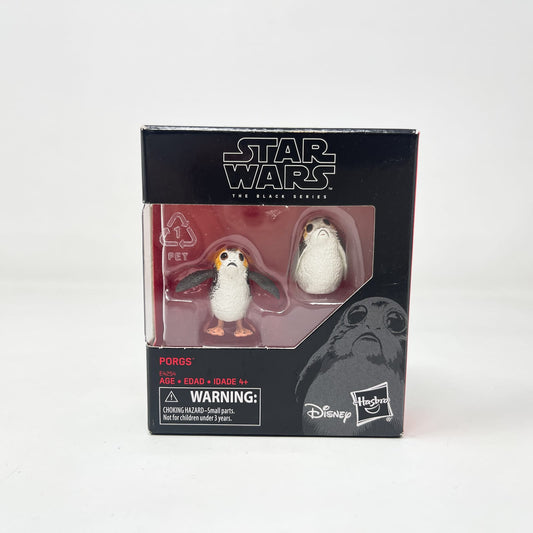Vintage Hasbro Star Wars Black Series Sealed Figures Porgs - Hasbro Black Series (2018)