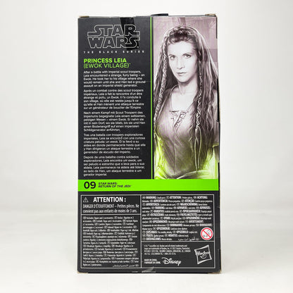 Vintage Hasbro Star Wars Black Series Sealed Figures Princess Leia (Ewok Village) ROTJ 09 - Hasbro Black Series (2022)