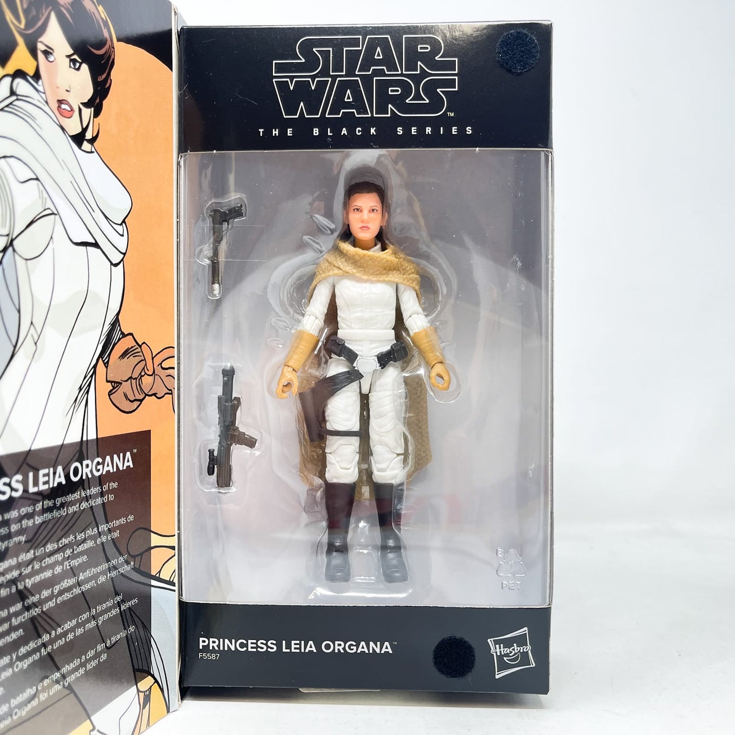 Vintage Hasbro Star Wars Black Series Sealed Figures Princess Leia Organa (Comic) - Hasbro Black Series (2022)