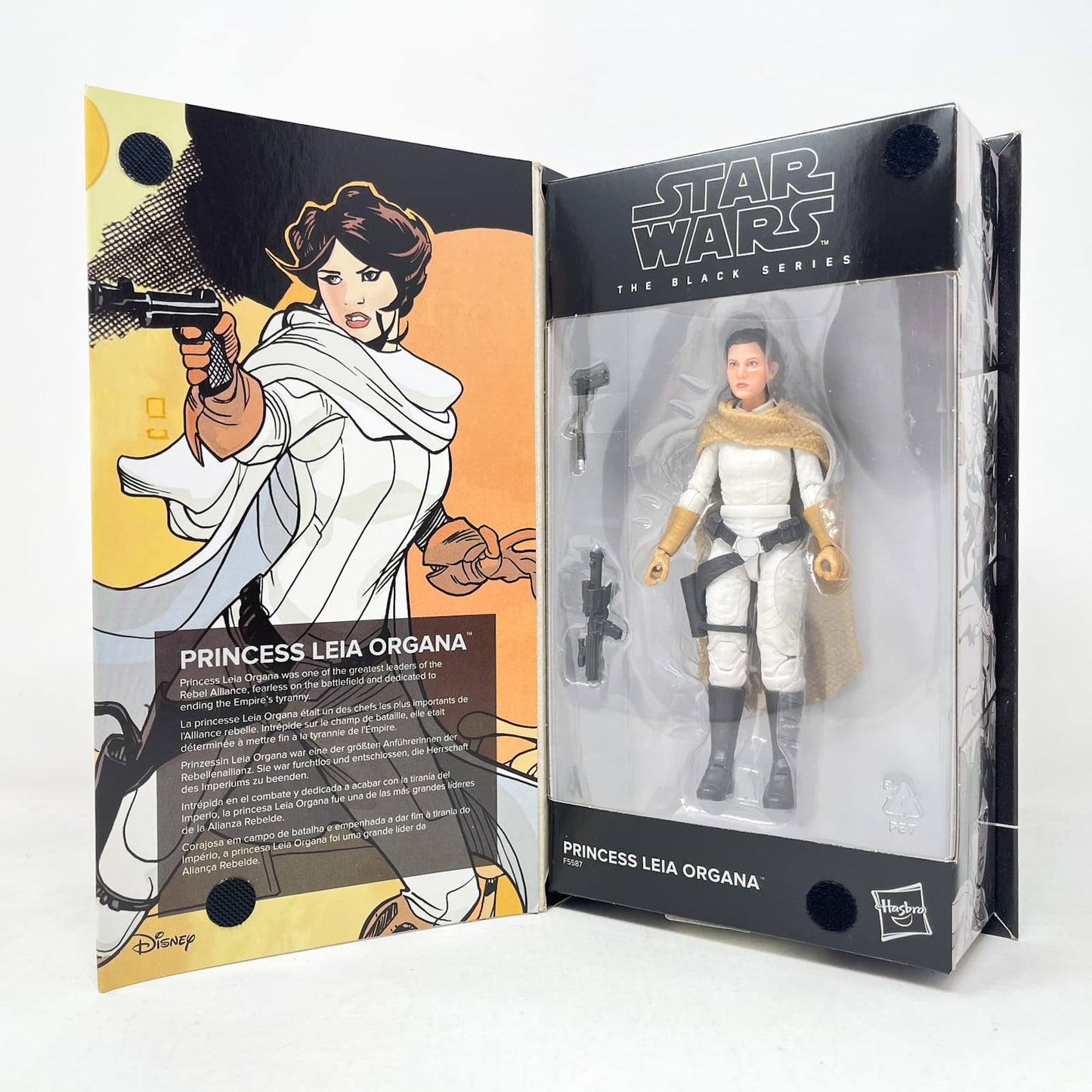 Vintage Hasbro Star Wars Black Series Sealed Figures Princess Leia Organa (Comic) - Hasbro Black Series (2022)