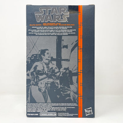 Vintage Hasbro Star Wars Black Series Sealed Figures Princess Leia (Slave Outfit) - Orange #05 - Black Series Hasbro Star Wars Action Figure