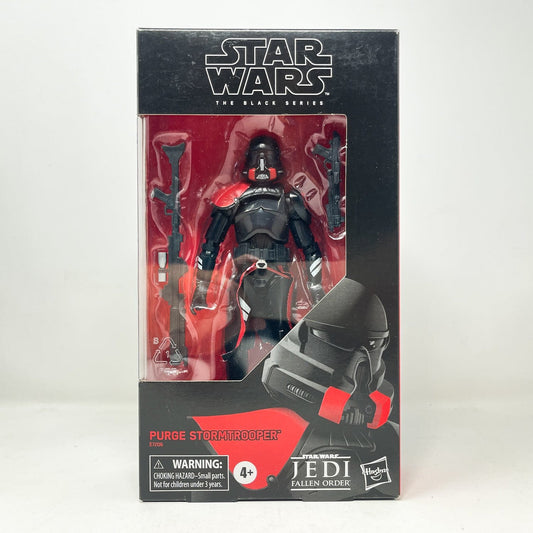 Vintage Hasbro Star Wars Black Series Sealed Figures Purge Stormtrooper - Fallen Order (2019)  - Black Series Hasbro Star Wars Action Figure