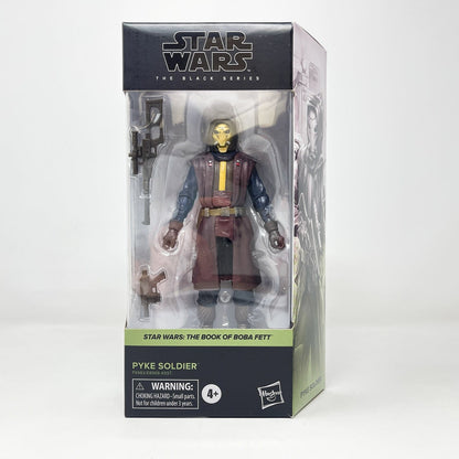 Vintage Hasbro Star Wars Black Series Sealed Figures Pyke Soldier BOBF 07- Black Series Hasbro Star Wars Action Figure