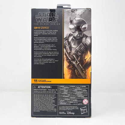 Vintage Hasbro Star Wars Black Series Sealed Figures Q9-0 (Zero) MAN 11 - Hasbro Black Series (2021)