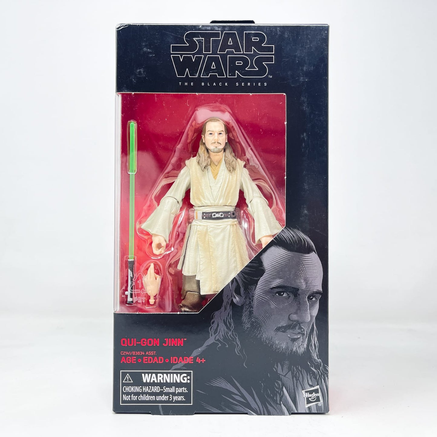 Vintage Hasbro Star Wars Black Series Sealed Figures Qui-Gon Jinn #40 - Hasbro Black Series (2017)