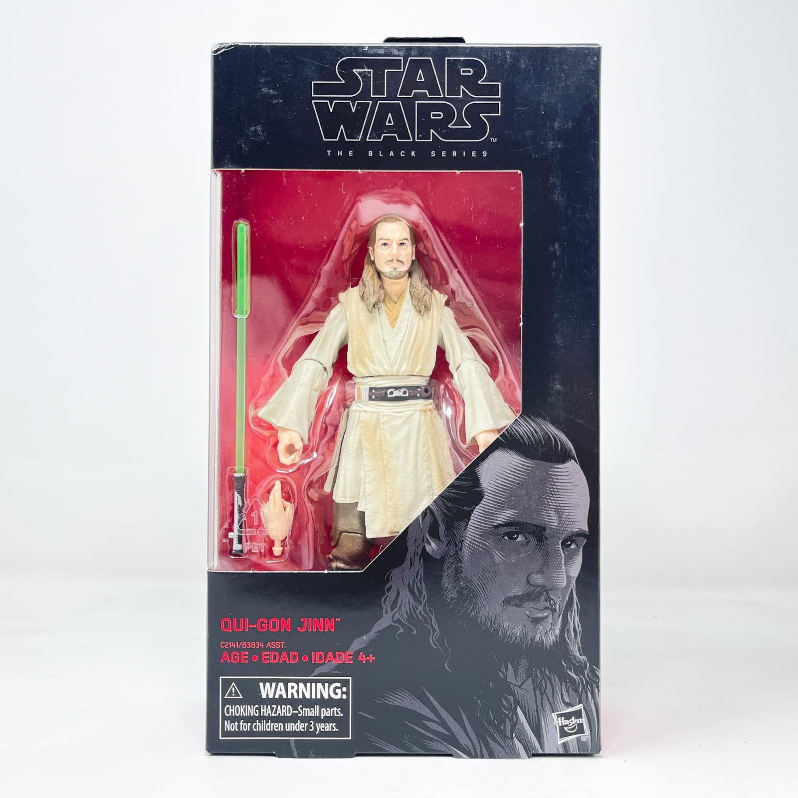 Vintage Hasbro Star Wars Black Series Sealed Figures Qui-Gon Jinn #40 - Hasbro Black Series (2017)