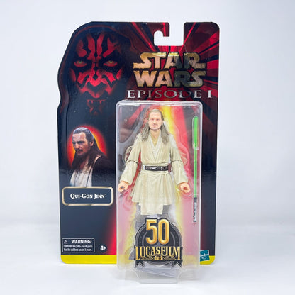 Vintage Hasbro Star Wars Black Series Sealed Figures Qui-Gon Jinn (TPM) - 50th Anniversary - Hasbro Black Series (2021)