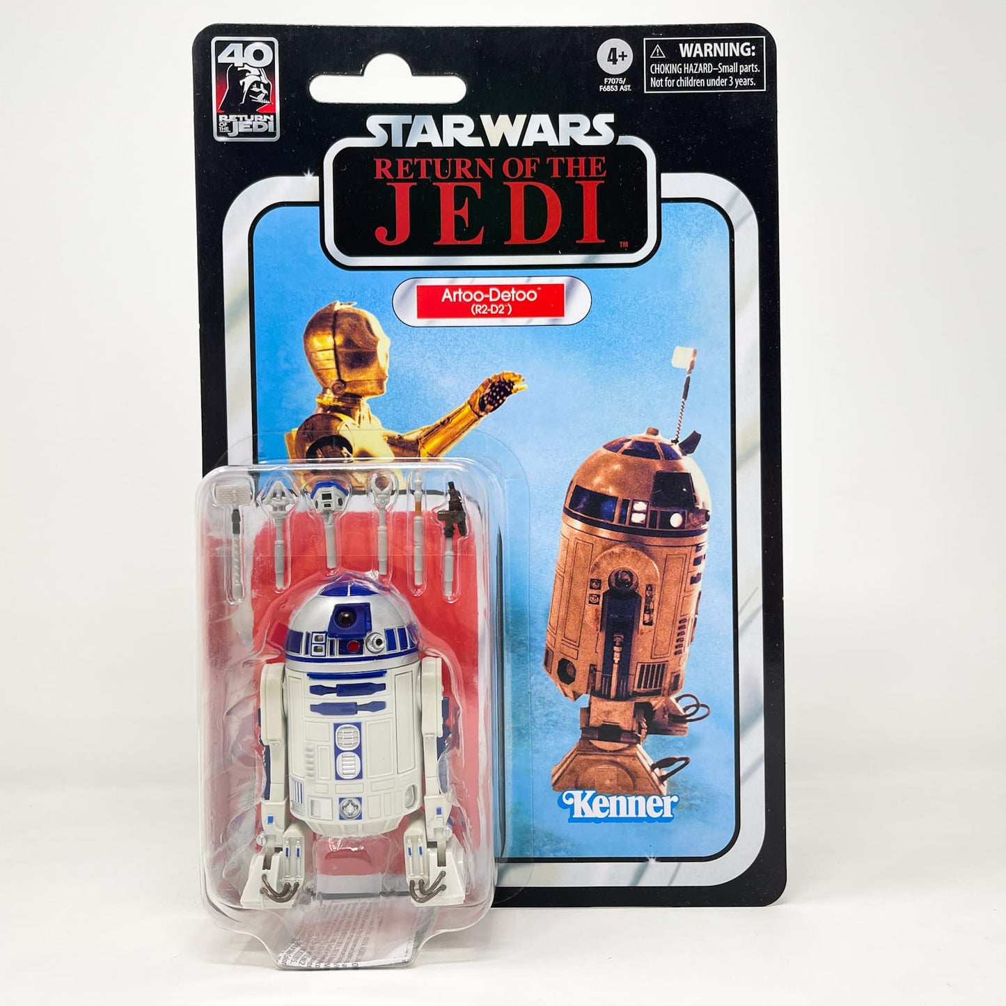 Vintage Hasbro Star Wars Black Series Sealed Figures R2-D2 (ROTJ) - 40th Anniversary - Hasbro Black Series (2023)