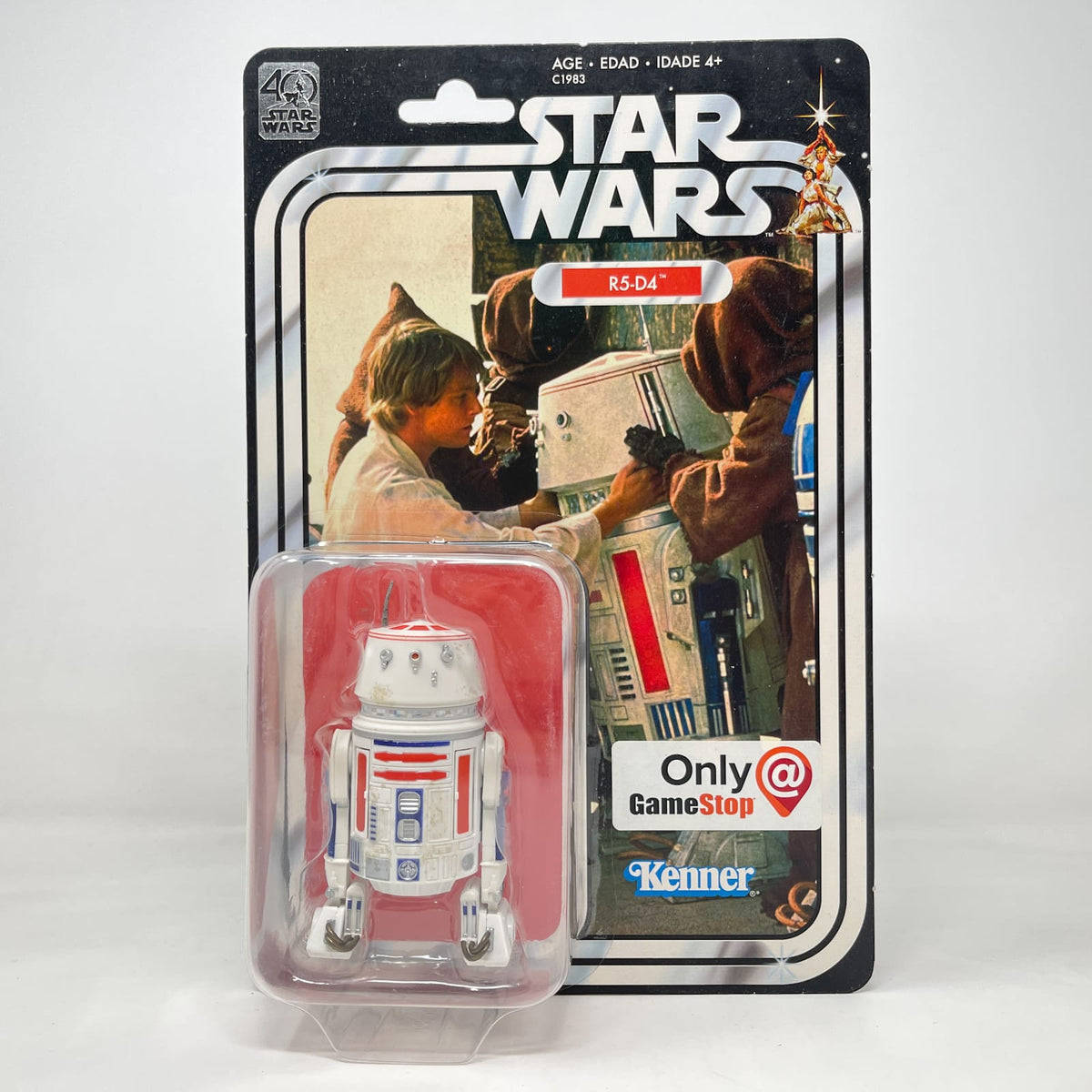Vintage Hasbro Star Wars Black Series Sealed Figures R5-D4 - 40th Anniversary - Hasbro Black Series (2017)