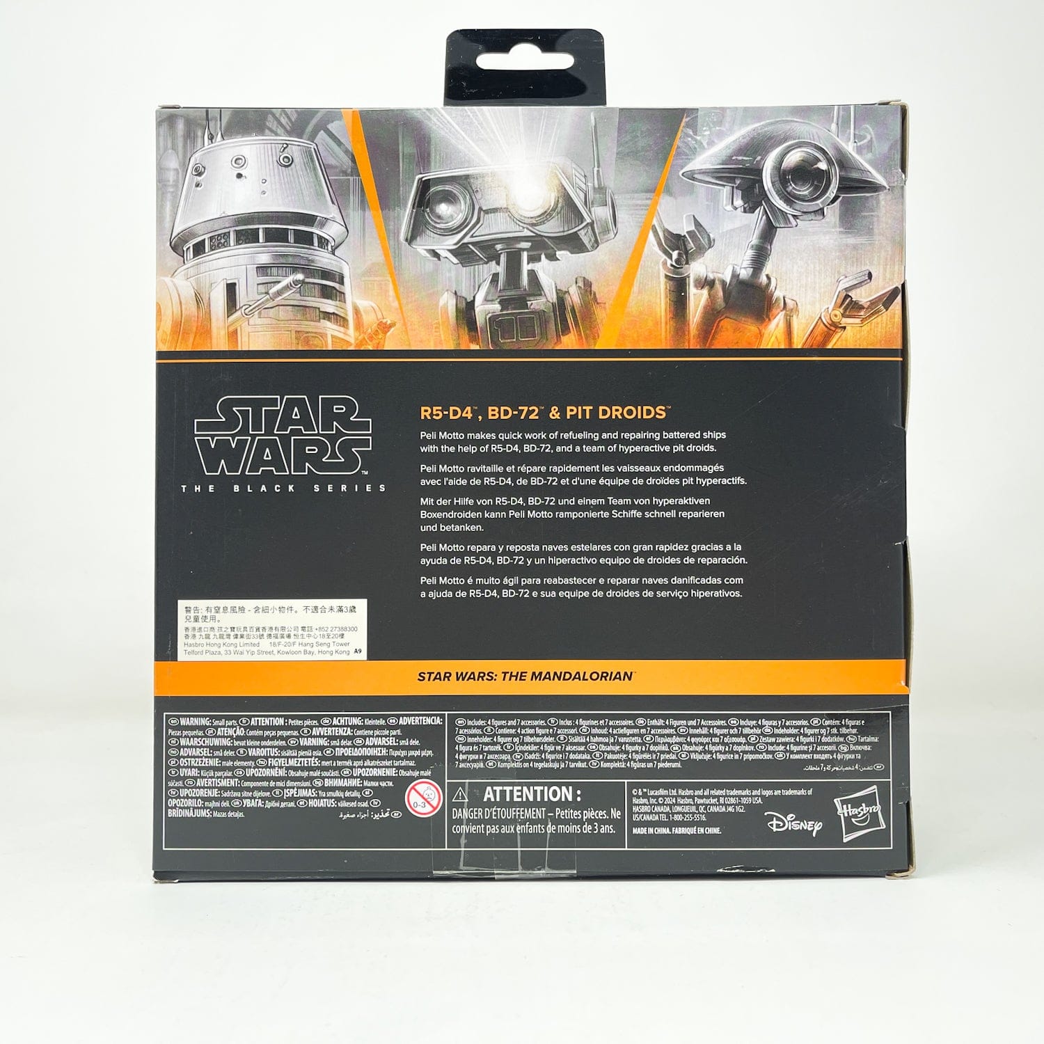 Vintage Hasbro Star Wars Black Series Sealed Figures R5-D4, BD-72 & Pit Droids (Deluxe) - Black Series Hasbro Star Wars