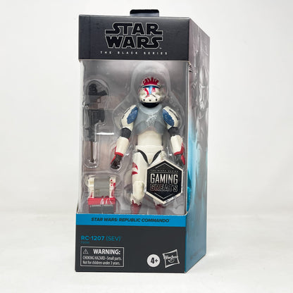 Vintage Hasbro Star Wars Black Series Sealed Figures RC-1207 SEV (Republic Commando) GG 11 - Hasbro Black Series (2022)