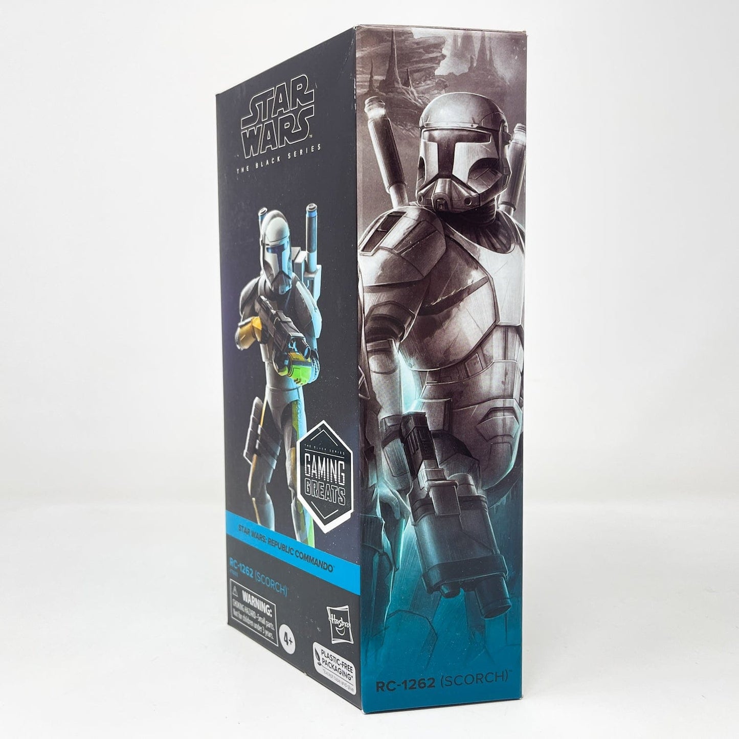 Vintage Hasbro Star Wars Black Series Sealed Figures RC-1262 Scorch (Republic Commando) GG 18 - Black Series Hasbro Star Wars Action Figure