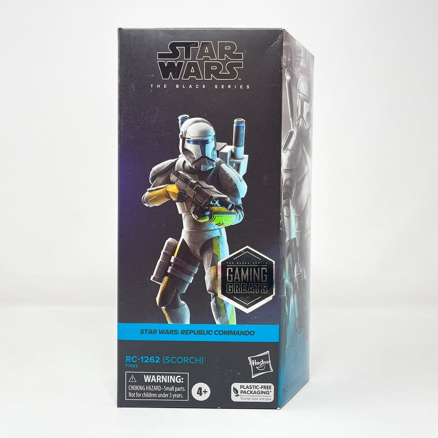 Vintage Hasbro Star Wars Black Series Sealed Figures RC-1262 Scorch (Republic Commando) GG 18 - Black Series Hasbro Star Wars Action Figure