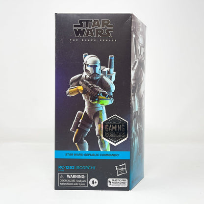 Vintage Hasbro Star Wars Black Series Sealed Figures RC-1262 Scorch (Republic Commando) GG 18 - Black Series Hasbro Star Wars Action Figure