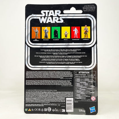 Vintage Hasbro Star Wars Black Series Sealed Figures Rebel Commando (ROTJ) - 40th Anniversary - Hasbro Black Series (2023)