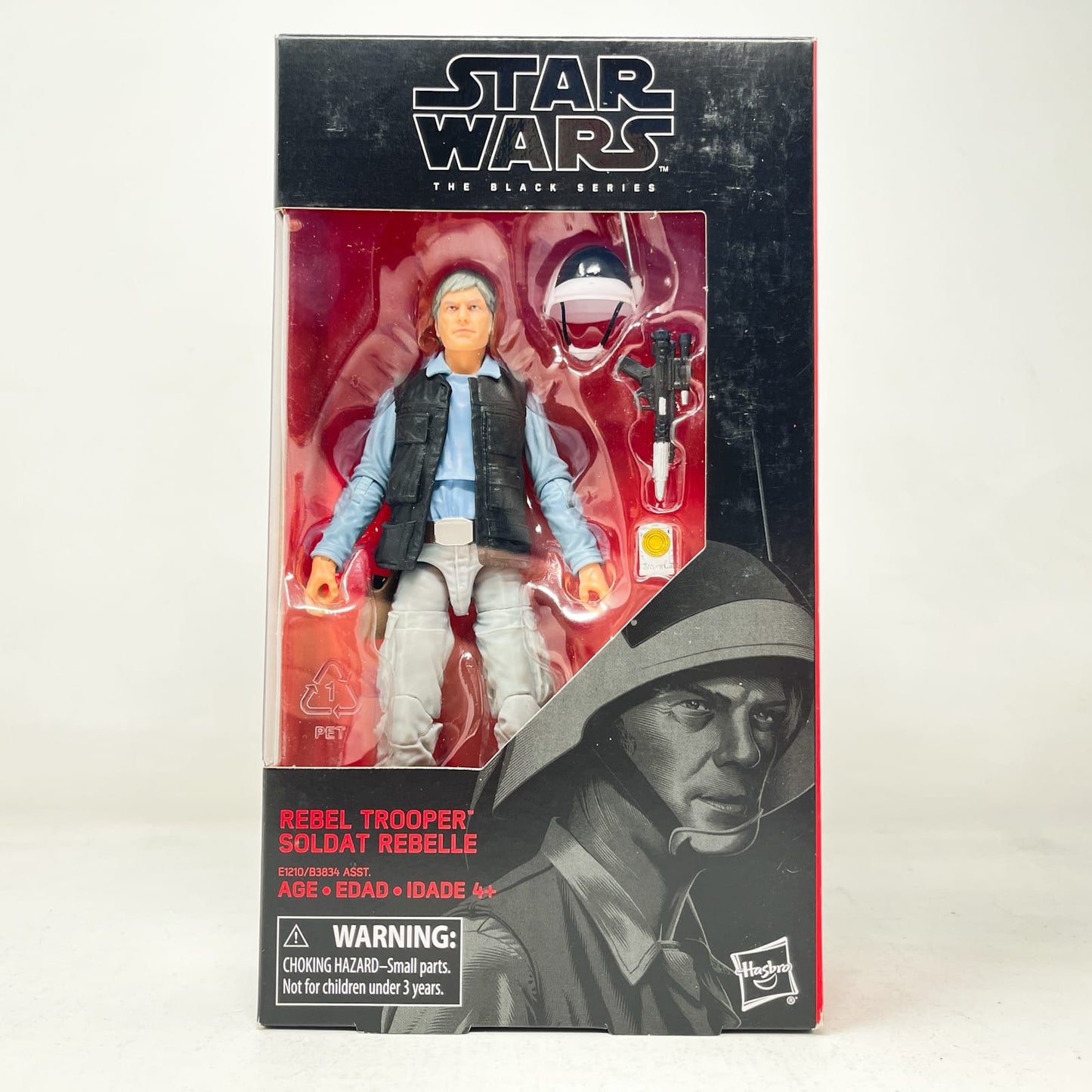 Vintage Hasbro Star Wars Black Series Sealed Figures Rebel Trooper  #69 - Hasbro Black Series (2018)
