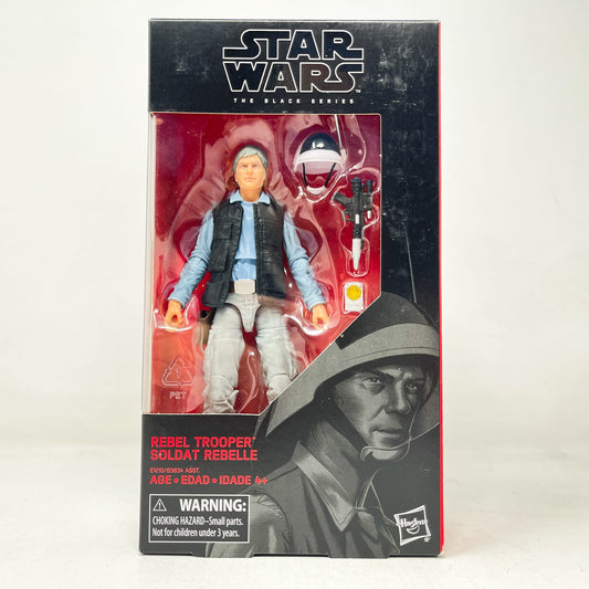 Vintage Hasbro Star Wars Black Series Sealed Figures Rebel Trooper  #69 - Hasbro Black Series (2018)
