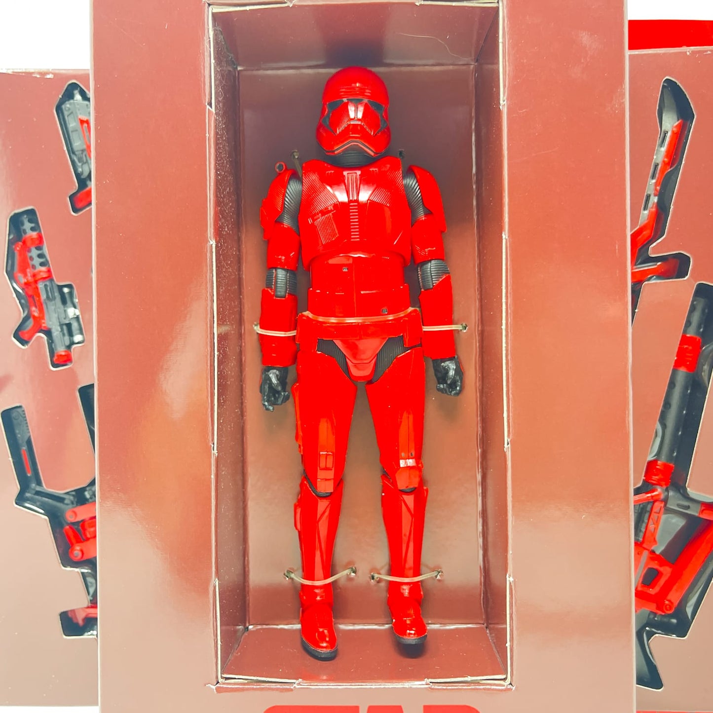 Vintage Hasbro Star Wars Black Series Sealed Figures Red Sith Trooper (SDCC 2019) - Hasbro Black Series (2019)