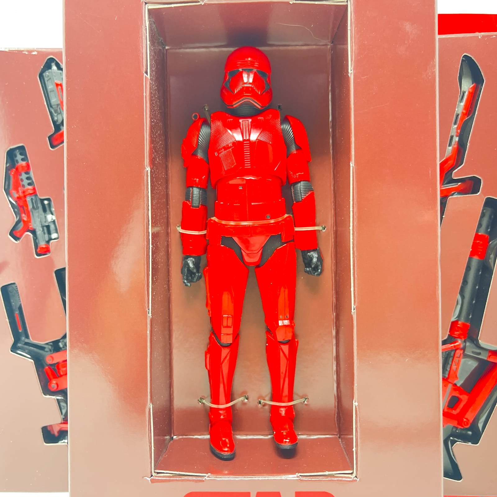 Vintage Hasbro Star Wars Black Series Sealed Figures Red Sith Trooper (SDCC 2019) - Hasbro Black Series (2019)