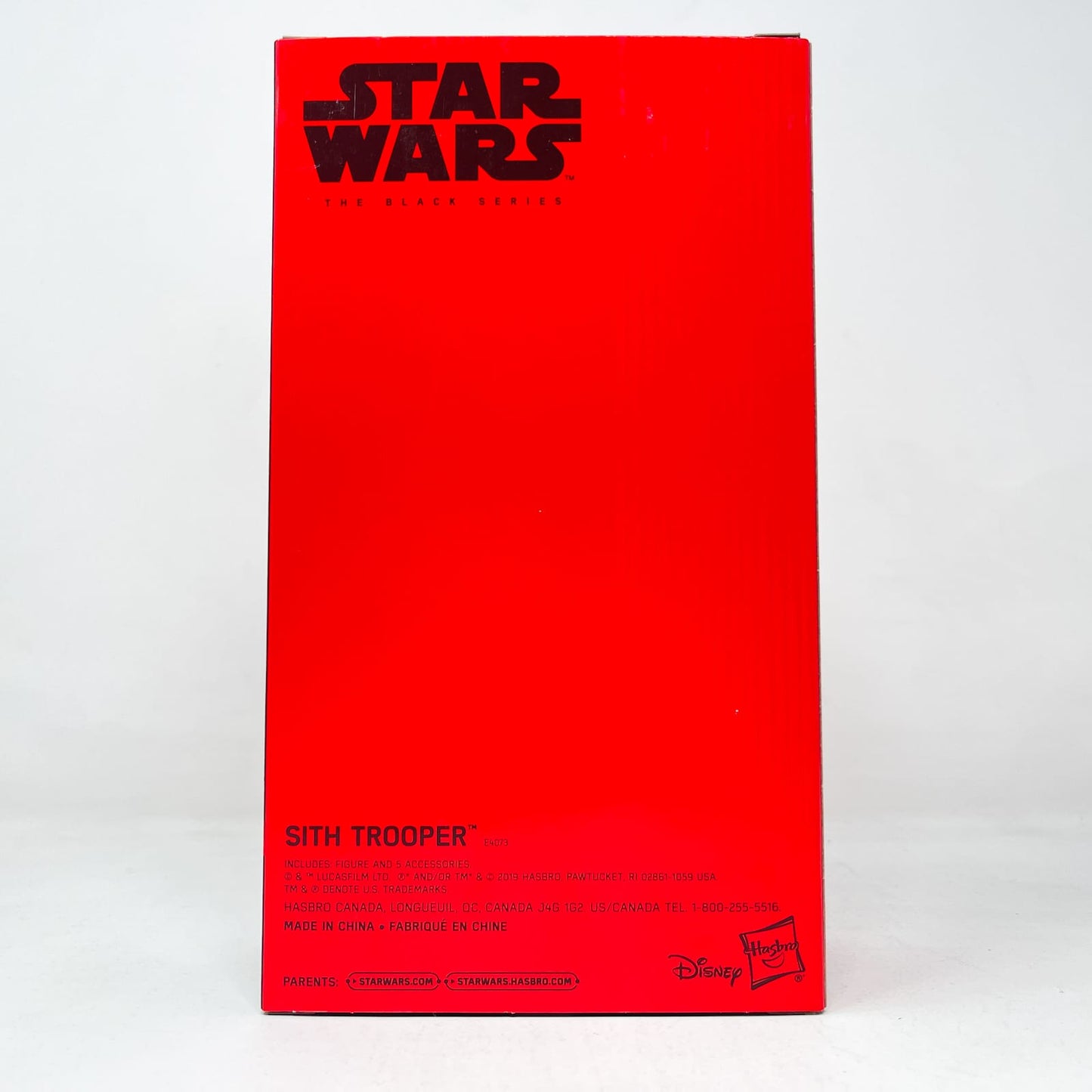 Vintage Hasbro Star Wars Black Series Sealed Figures Red Sith Trooper (SDCC 2019) - Hasbro Black Series (2019)