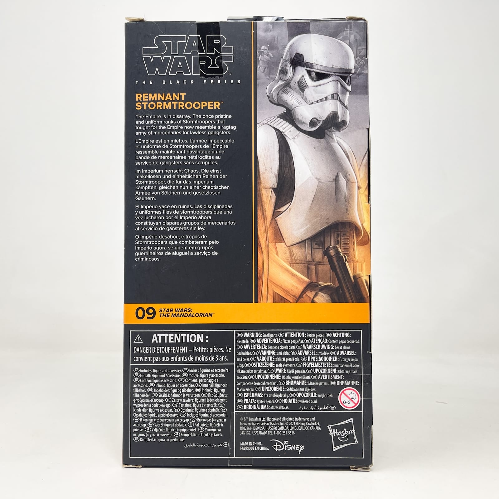 Vintage Hasbro Star Wars Black Series Sealed Figures Remnant Stormtrooper MAN 09 - Hasbro Black Series (2020)