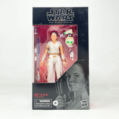 Vintage Hasbro Star Wars Black Series Sealed Figures Rey & D-O #91 - Hasbro Black Series (2019)