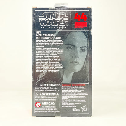Vintage Hasbro Star Wars Black Series Sealed Figures Rey (Jedi Training) #44 - Hasbro Black Series (2016)