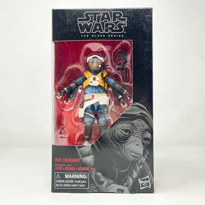 Vintage Hasbro Star Wars Black Series Sealed Figures Rio Durant #77 - Hasbro Black Series (2018)