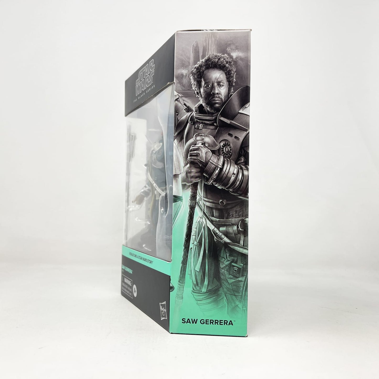 Vintage Hasbro Star Wars Black Series Sealed Figures Saw Gerrera Deluxe (Rogue One) RO10 - Hasbro Black Series (2022)