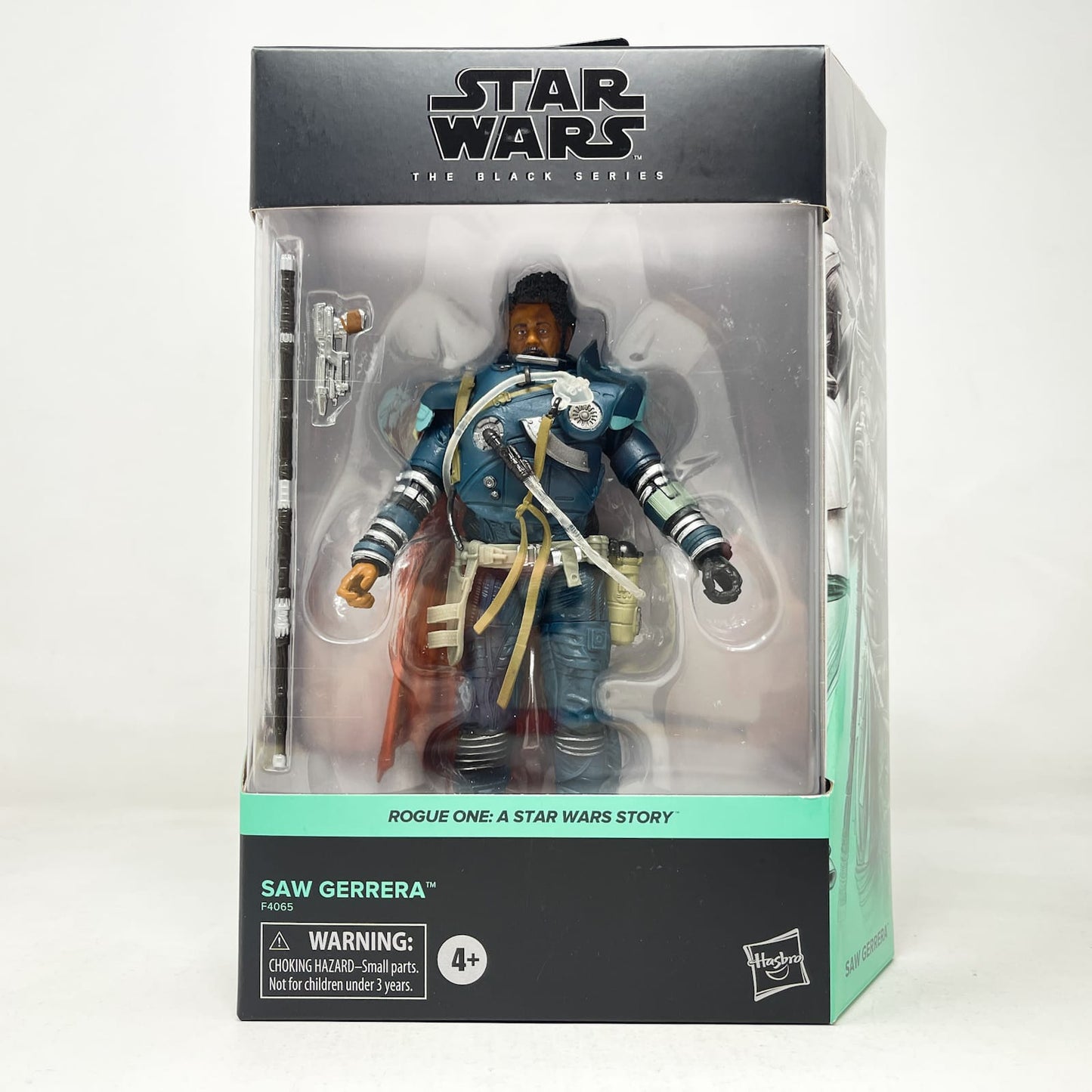 Vintage Hasbro Star Wars Black Series Sealed Figures Saw Gerrera Deluxe (Rogue One) RO10 - Hasbro Black Series (2022)