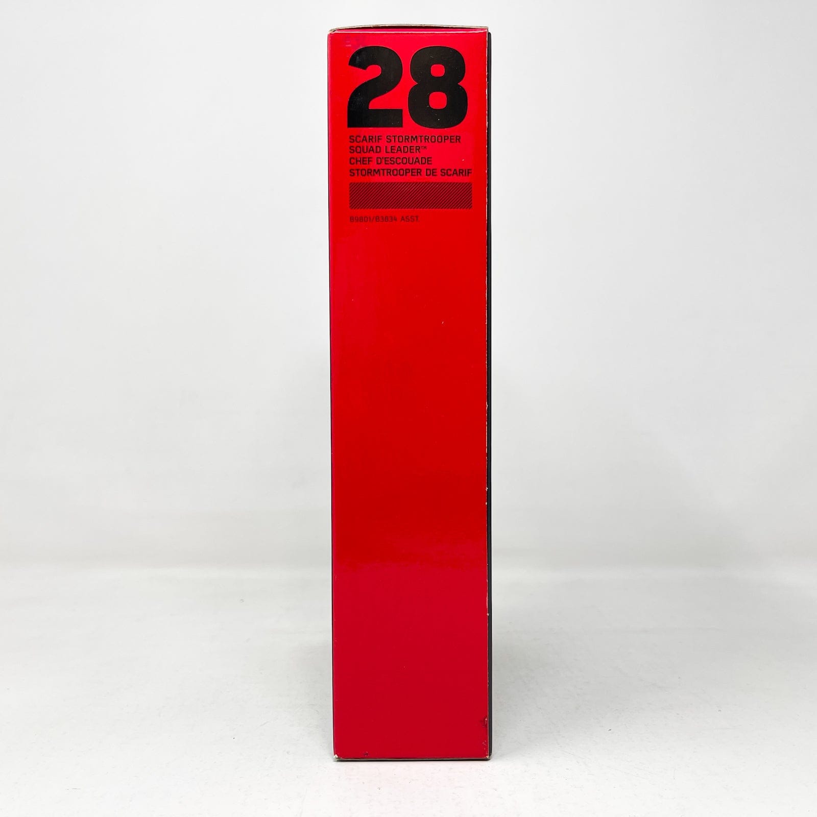 Vintage Hasbro Star Wars Black Series Sealed Figures Scarif Stormtrooper Squad Leader #28 (2016) - Black Series Hasbro Star Wars Action Figure