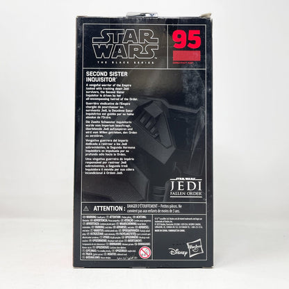 Vintage Hasbro Star Wars Black Series Sealed Figures Second Sister Inquisitor #95 - Black Series Hasbro Star Wars Action Figure