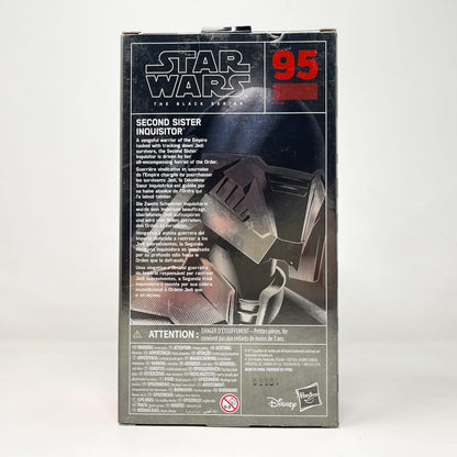 Vintage Hasbro Star Wars Black Series Sealed Figures Second Sister Inquisitor Carbonized #95 – Hasbro Black Series (2019)