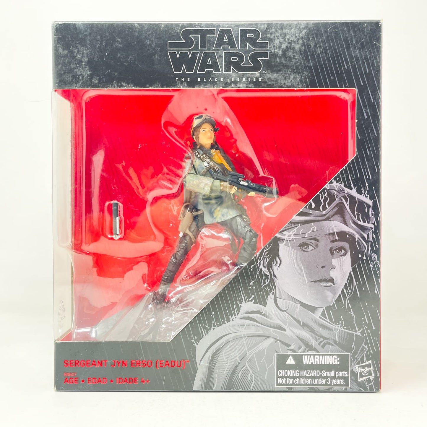 Vintage Hasbro Star Wars Black Series Sealed Figures Sergeant Jyn Erso Eadu (Rogue One) Kmart Box Set - Hasbro Black Series (2016)