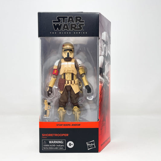 Vintage Hasbro Star Wars Black Series Sealed Figures Shoretrooper (Andor) AND 03 - Black Series Hasbro Star Wars Action Figure