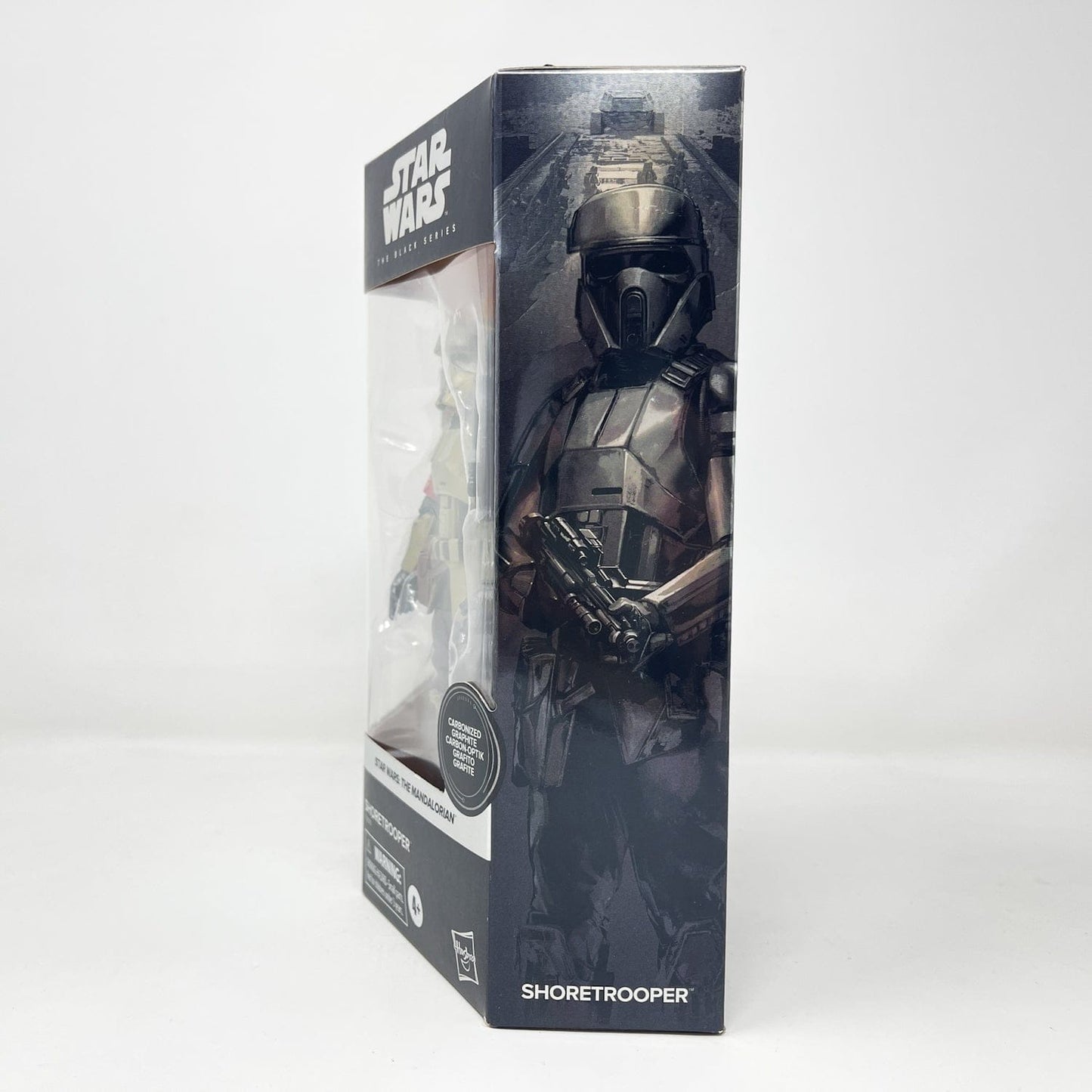 Vintage Hasbro Star Wars Black Series Sealed Figures Shoretrooper (Carbonized) - Black Series Hasbro Star Wars Action Figure