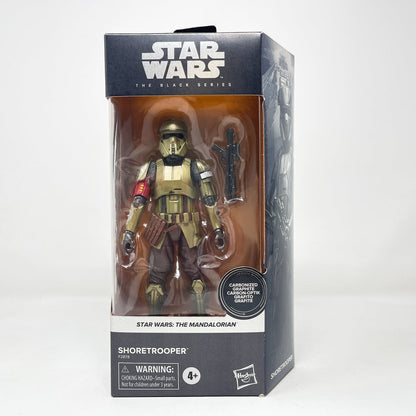 Vintage Hasbro Star Wars Black Series Sealed Figures Shoretrooper (Carbonized) - Black Series Hasbro Star Wars Action Figure