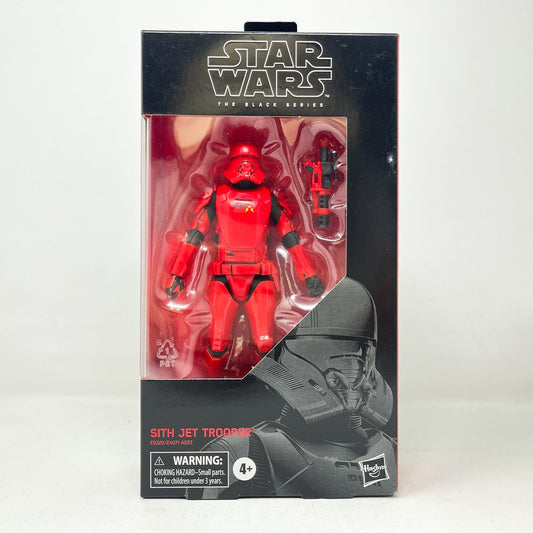 Vintage Hasbro Star Wars Black Series Sealed Figures Sith Jet Trooper #106 - Black Series Hasbro