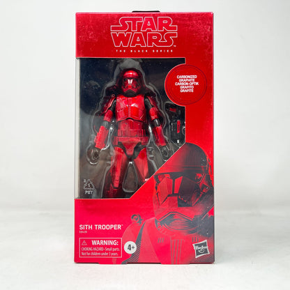 Vintage Hasbro Star Wars Black Series Sealed Figures Sith Trooper Carbonized #92 – Hasbro Black Series (2019)