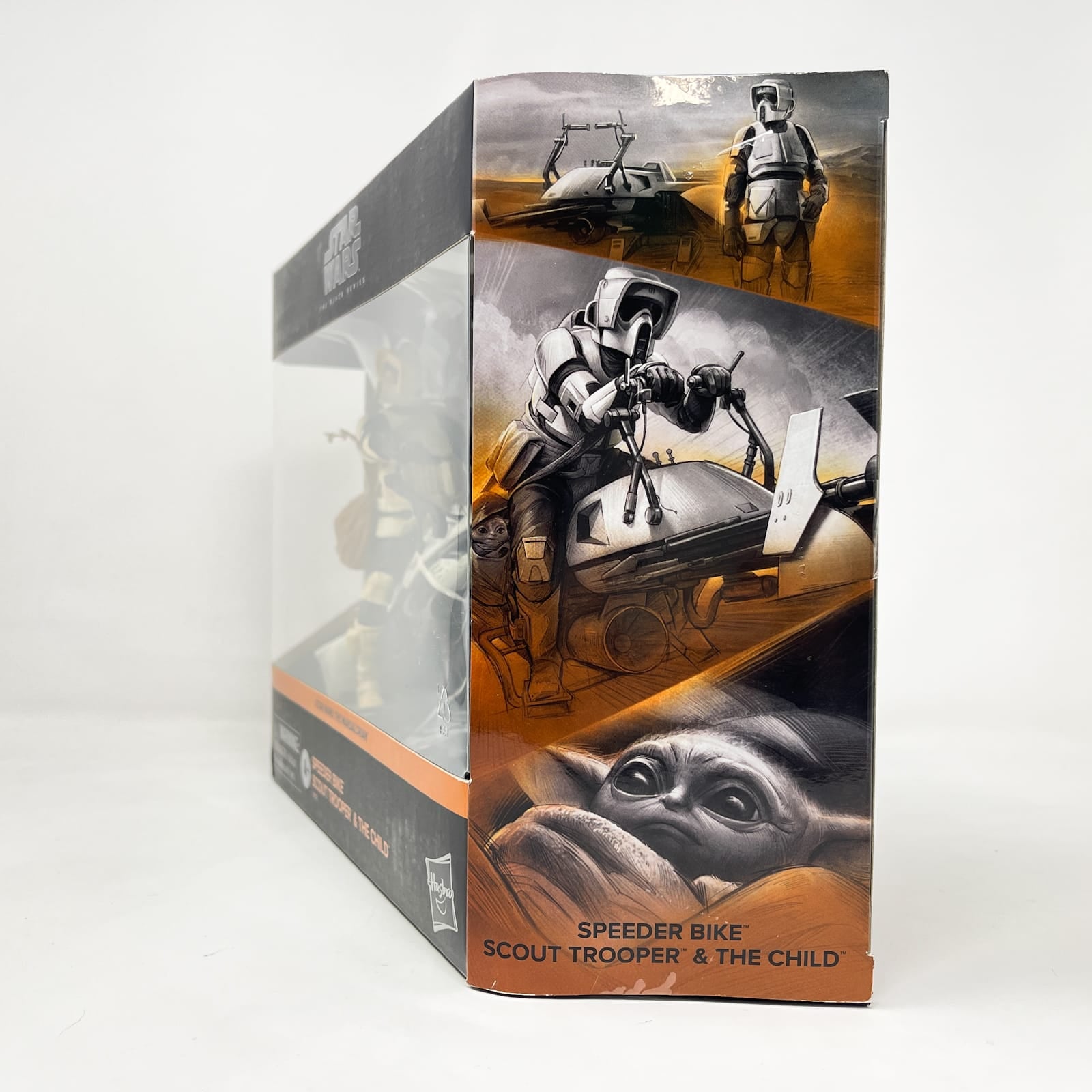 Vintage Hasbro Star Wars Black Series Sealed Figures Speeder Bike Scout Trooper and The Child - Hasbro Black Series (2020)