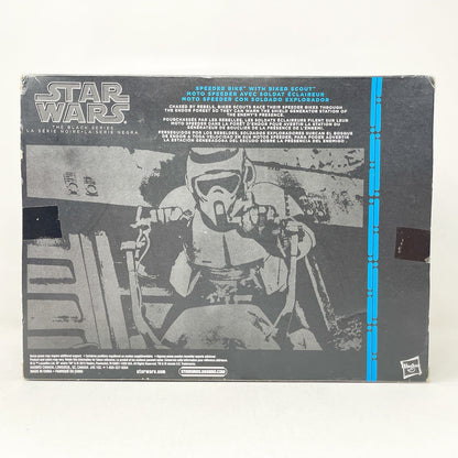 Vintage Hasbro Star Wars Black Series Sealed Figures Speeder Bike with Biker Scout (2013) - Black Series Hasbro Star Wars Action Figure
