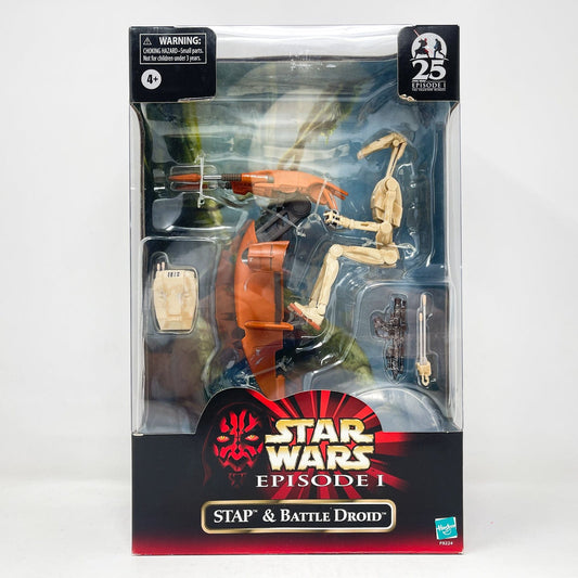 Vintage Hasbro Star Wars Black Series Sealed Figures STAP & Battle Droid  - Hasbro Black Series