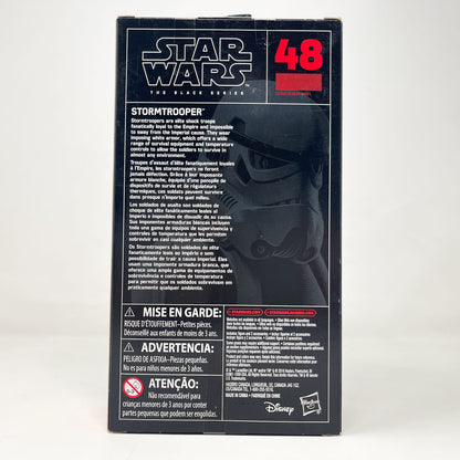 Vintage Hasbro Star Wars Black Series Sealed Figures Stormtrooper #48 - Hasbro Black Series (2017)