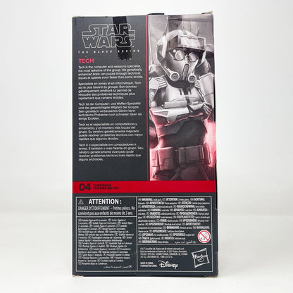 Vintage Hasbro Star Wars Black Series Sealed Figures Tech (The Bad Batch) BB 04 - Black Series Hasbro Star Wars Action Figure