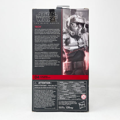 Vintage Hasbro Star Wars Black Series Sealed Figures Tech (The Bad Batch) BB 04 - Black Series Hasbro Star Wars Action Figure