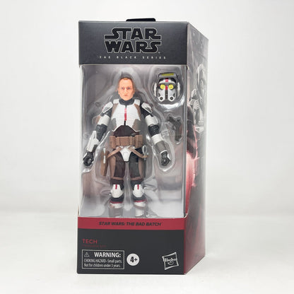 Vintage Hasbro Star Wars Black Series Sealed Figures Tech (The Bad Batch) BB 04 - Hasbro Black Series (2021)