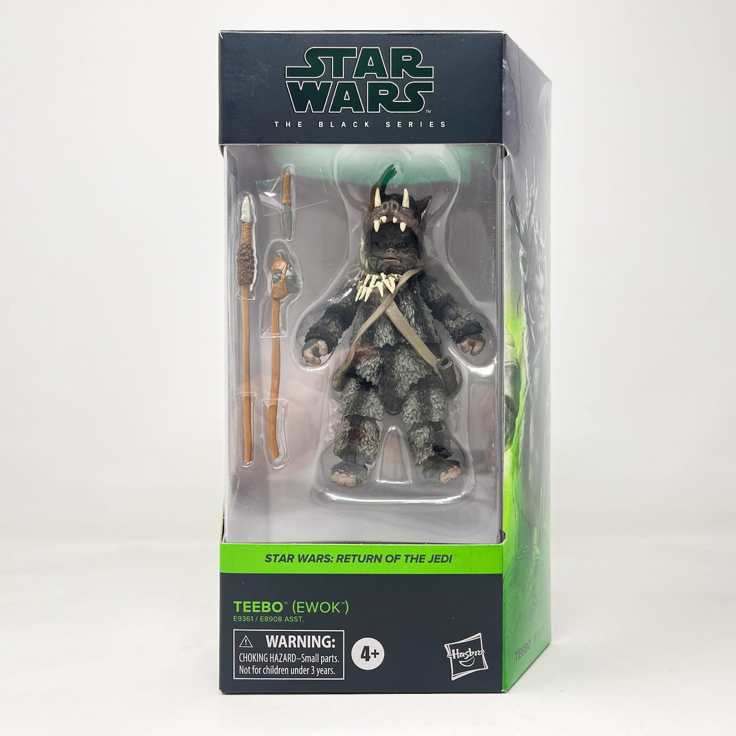 Vintage Hasbro Star Wars Black Series Sealed Figures Teebo (Ewok) ROTJ 02 - Hasbro Black Series (2020)