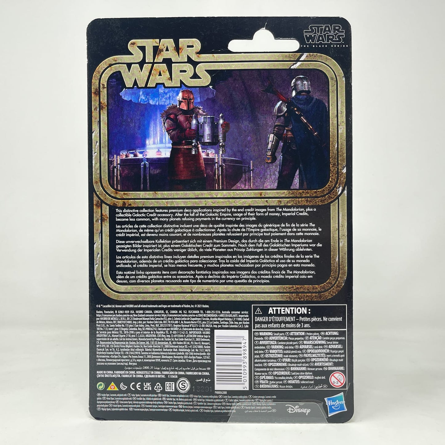 Vintage Hasbro Star Wars Black Series Sealed Figures The Armorer (Credit Collection) - Hasbro Black Series (2022)