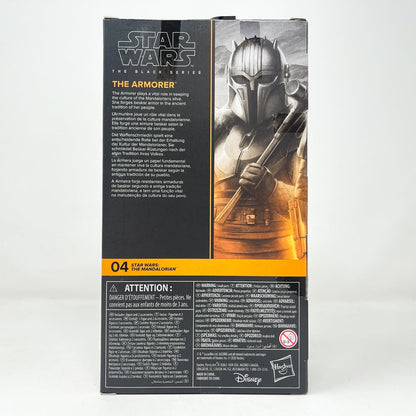 Vintage Hasbro Star Wars Black Series Sealed Figures The Armorer MAN04 - Black Series  Hasbro Star Wars Action Figure