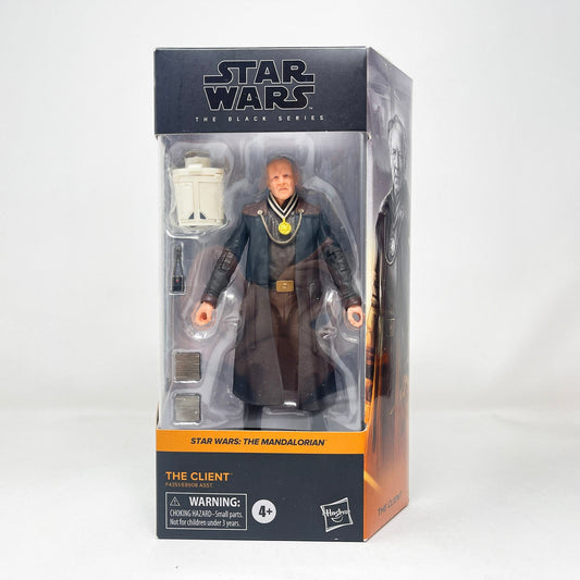 Vintage Hasbro Star Wars Black Series Sealed Figures The Client - Black Series MAN 20 Hasbro Star Wars Action Figure